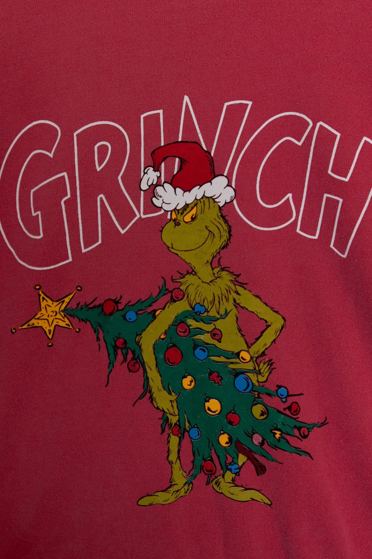 Daisy Street Sweatshirt With Grinch Christmas Print-Women Hoodies & Sweatshirts