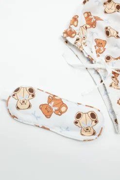 Daisy Street Teddy Pyjama Set-Women Trousers | T-Shirts