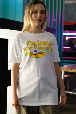Daisy Street The Beatles Yellow Submarine T-Shirt-Women Band Tees | T-Shirts