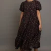 Daisy Street Tiered Smock Dress-Women Dresses