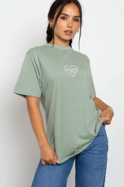 Daisy Street T-Shirt Iced Matcha Graphic-Women Tops | T-Shirts