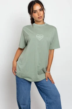 Daisy Street T-Shirt Iced Matcha Graphic-Women Tops | T-Shirts