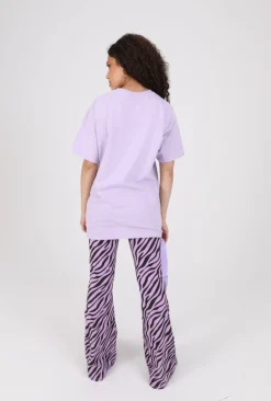 Daisy Street X Bratz Relaxed T-Shirt with Logo in Gradient Fuschia-Women T-Shirts