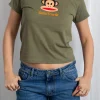Daisy Street X PAUL FRANK JULIUS CLASSIC BABY TEE-Women T-Shirts
