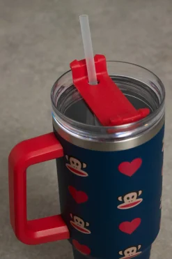 Daisy Street X PAUL FRANK REUSABLE CUP AND HANDLE- Homeware