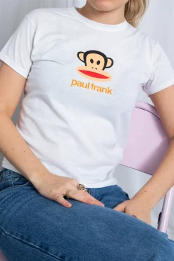 Daisy Street X PAUL FRANK JULIUS BABY TEE-Women T-Shirts