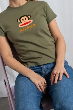 Daisy Street X PAUL FRANK JULIUS CLASSIC BABY TEE-Women T-Shirts